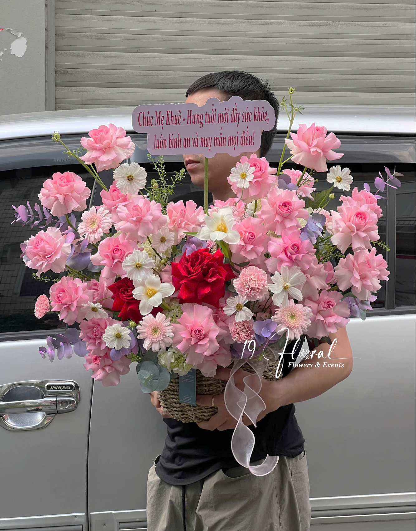 Giỏ hoa Lovely Bloom