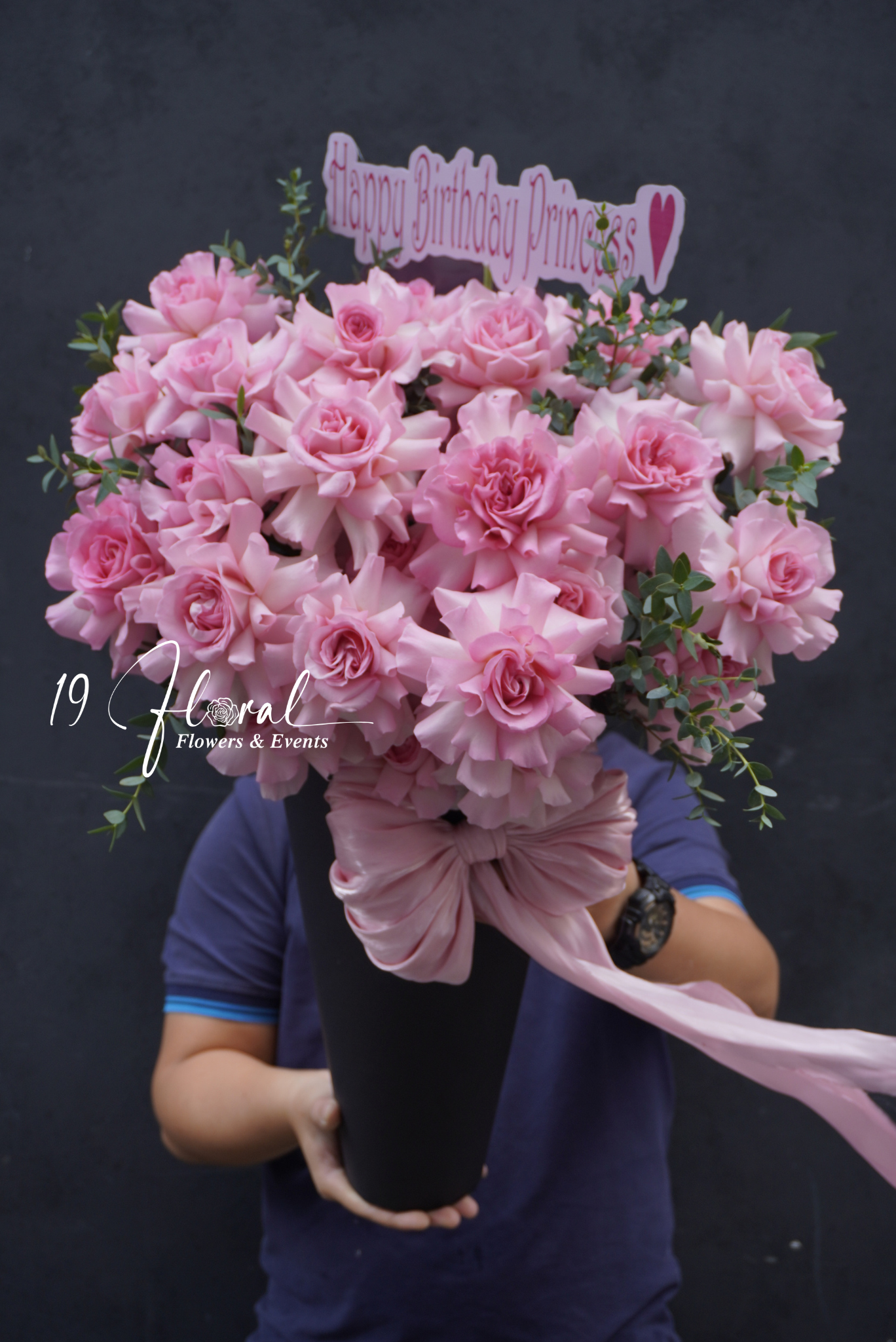 Bó hoa Blackk Pink