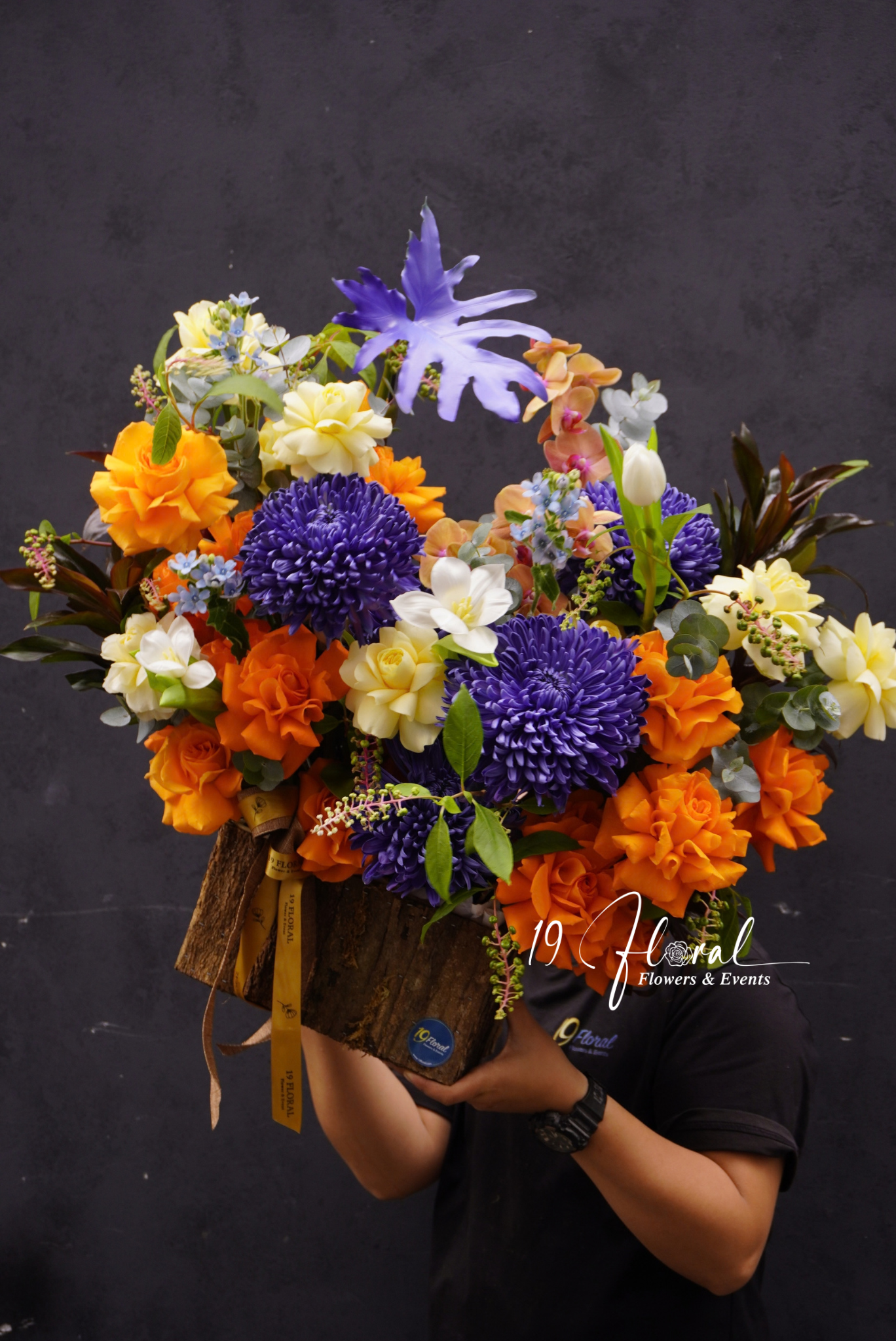 Hộp hoa Fleur de Lune
