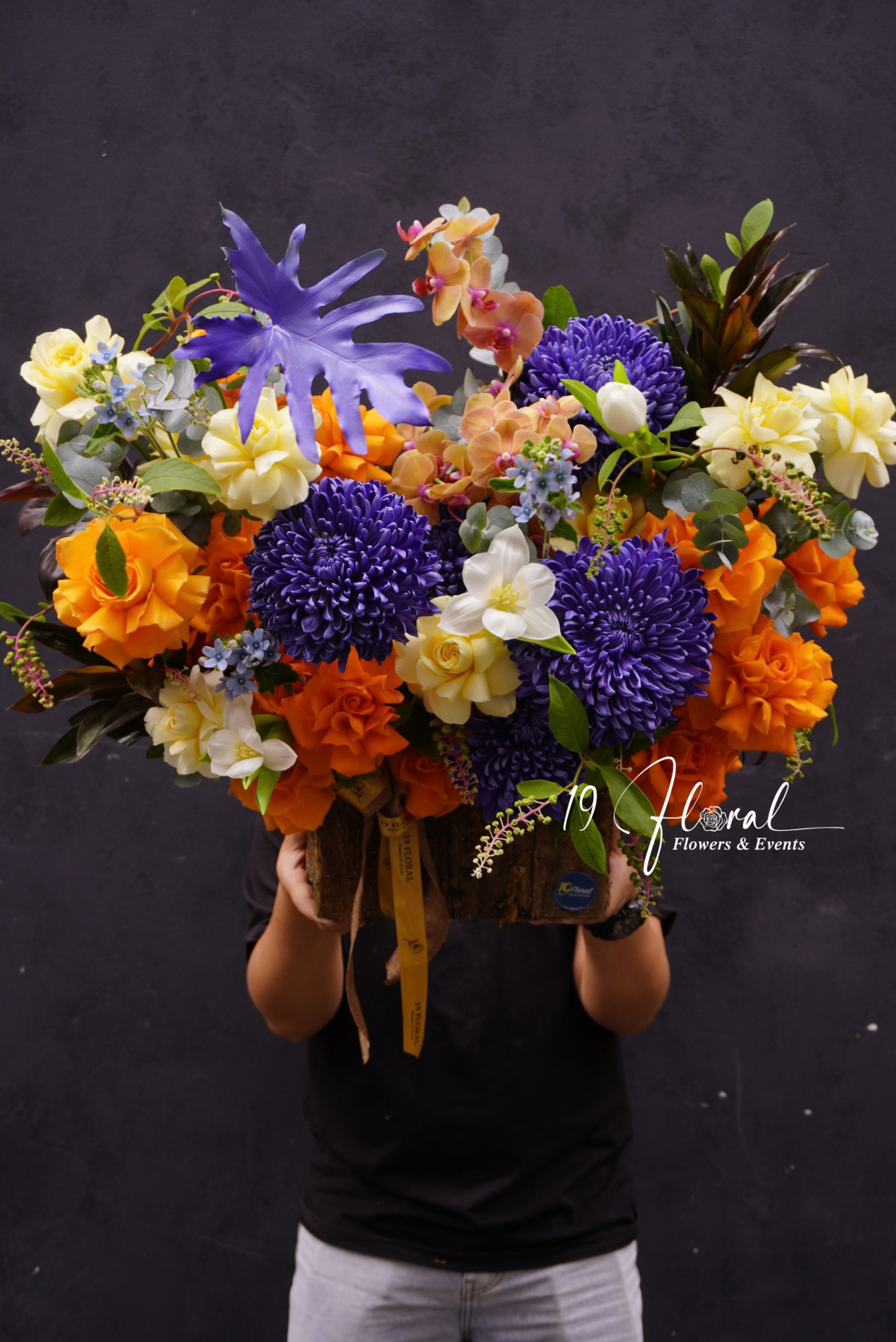 Hộp hoa Fleur de Lune
