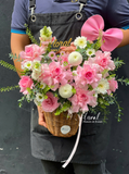 Giỏ hoa mini: Rose Poetry