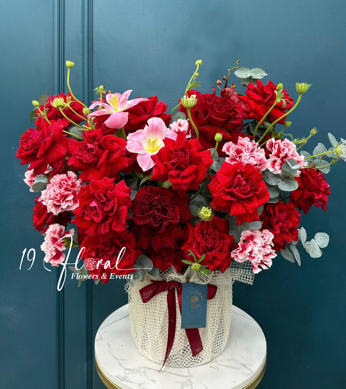 Hộp hoa Ruby Bloom