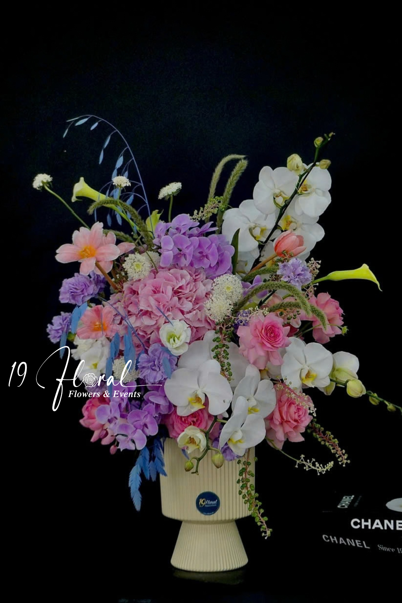 Bình hoa Fleur Blanche