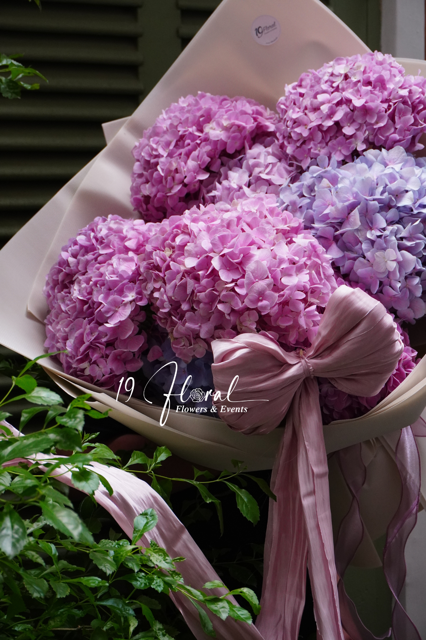 Bó hoa tú cầu TQ - Dream Pastel