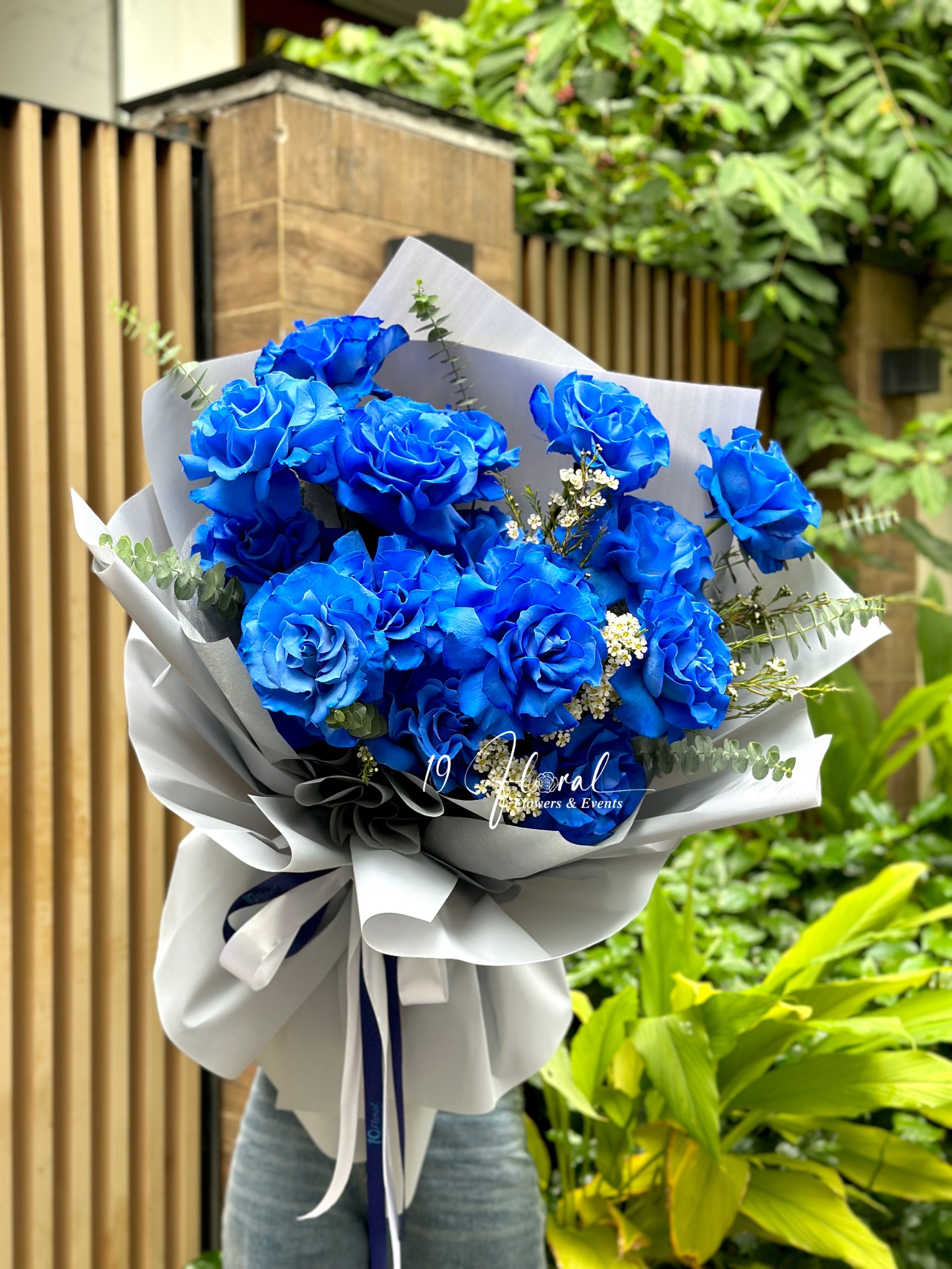 Bó Hoa Bleu Royal