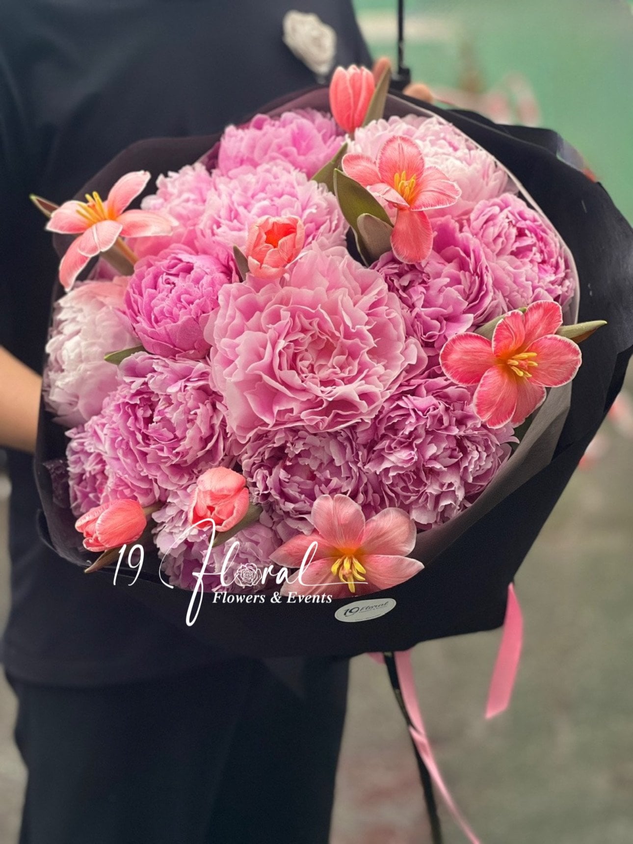 Bó Hoa Peony - Tender Bloom