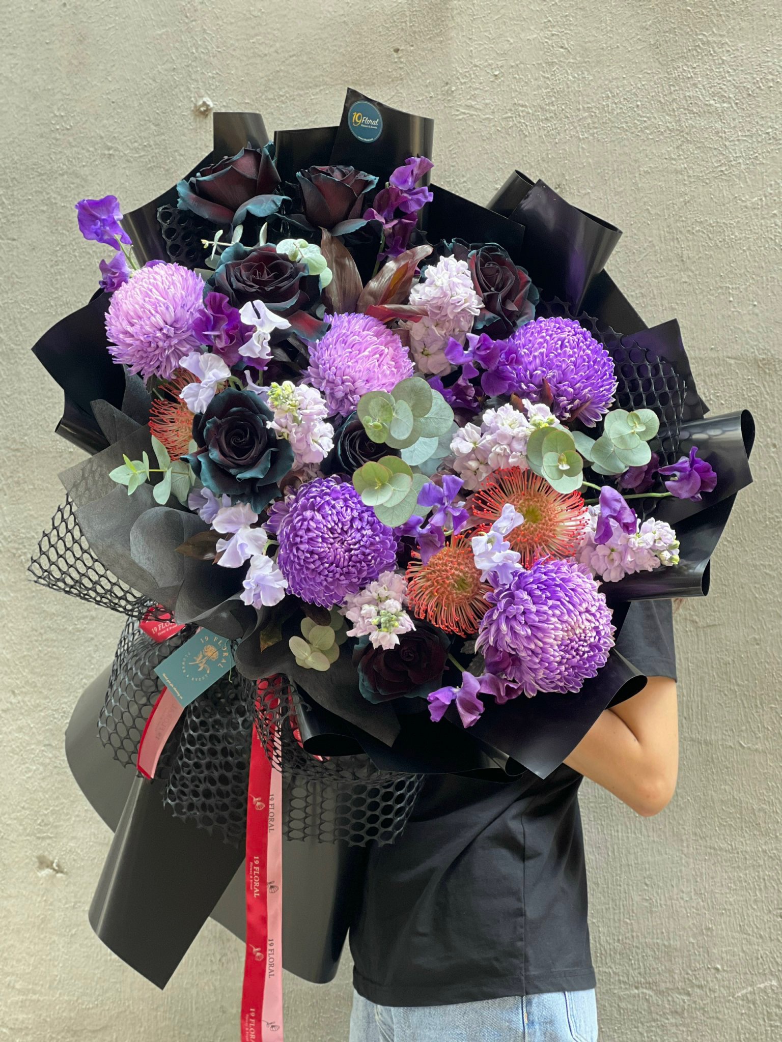 Bó Hoa Velvet Violet