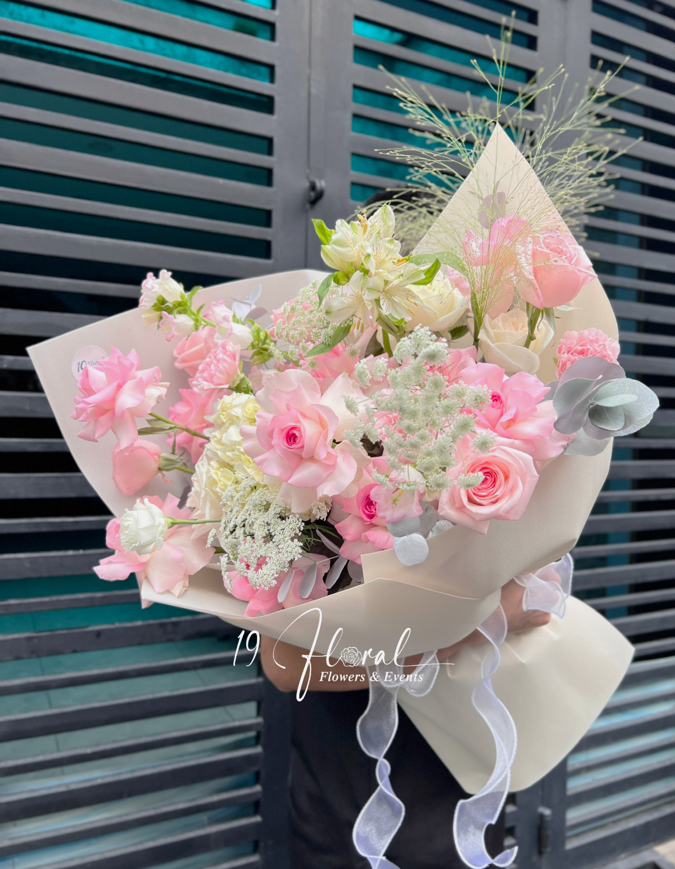 Bó hoa Baby Pink 2