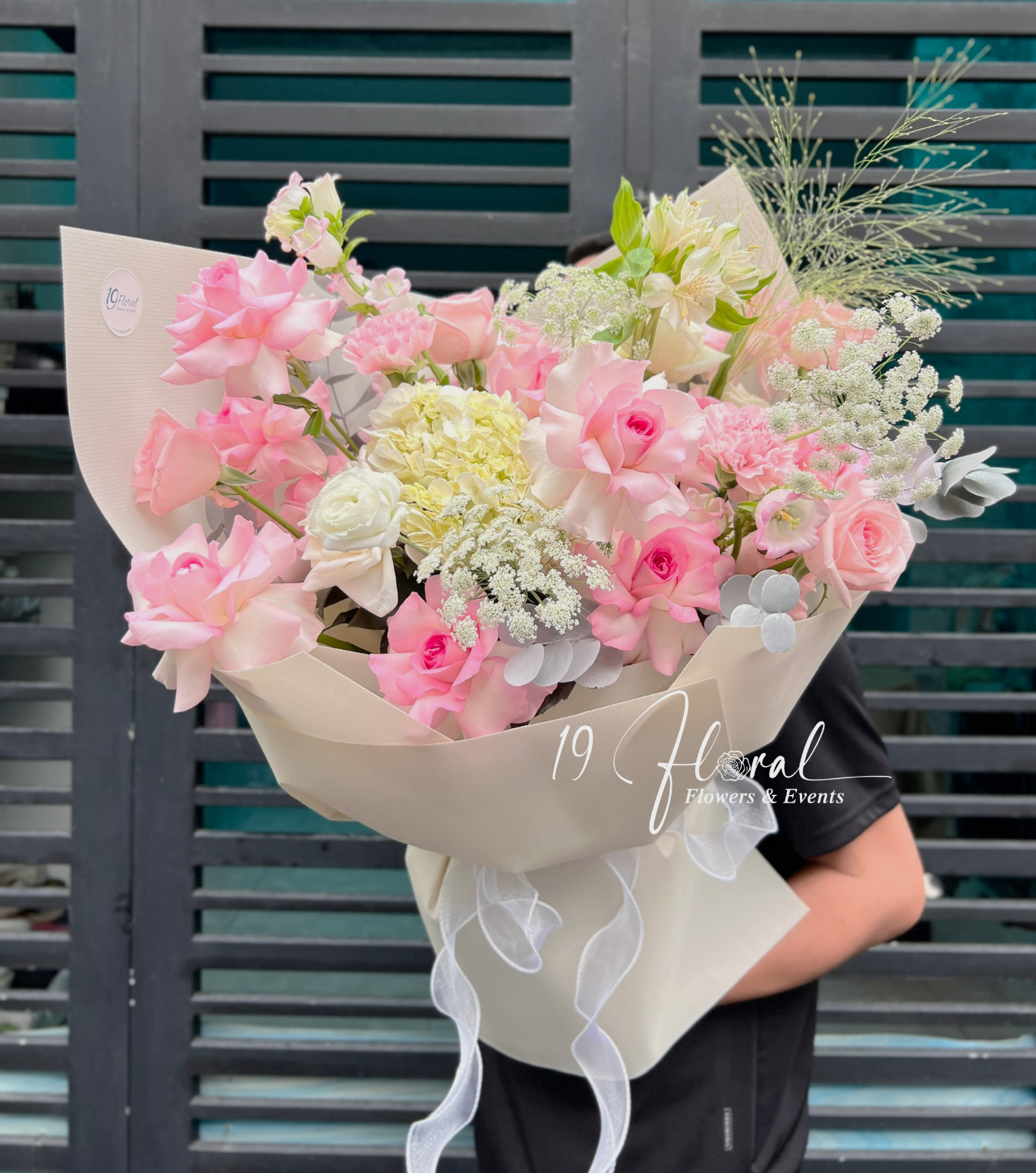 Bó hoa Baby Pink 2