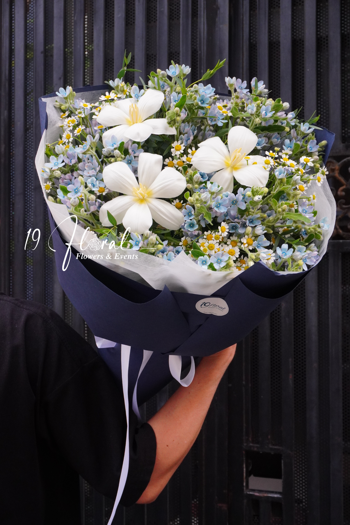 Bó hoa Lam Tinh x Tulip