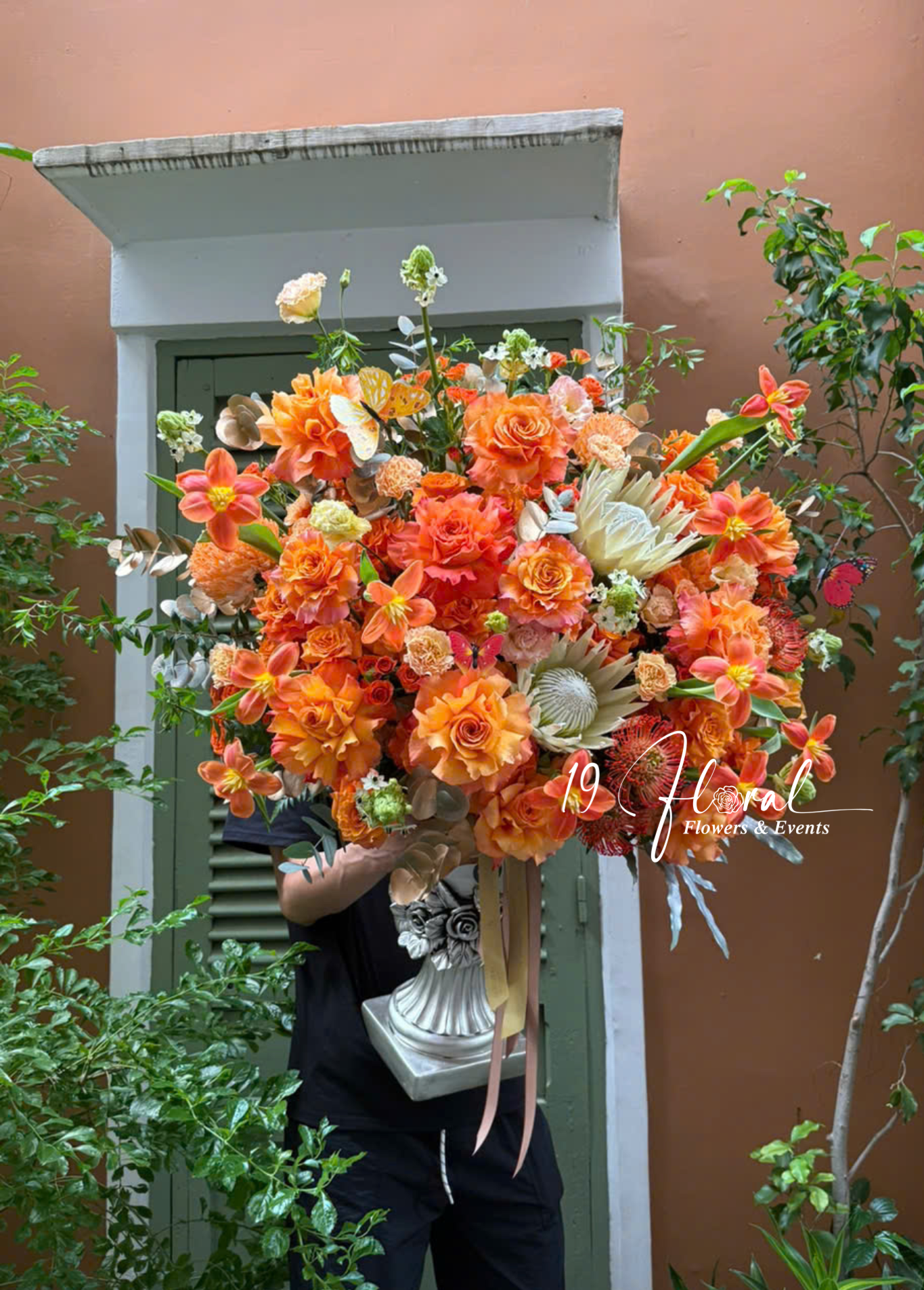 Bình hoa Luxury - Sunset vibe