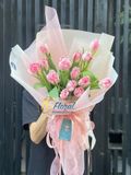 Bó hoa tulip Hồng kép