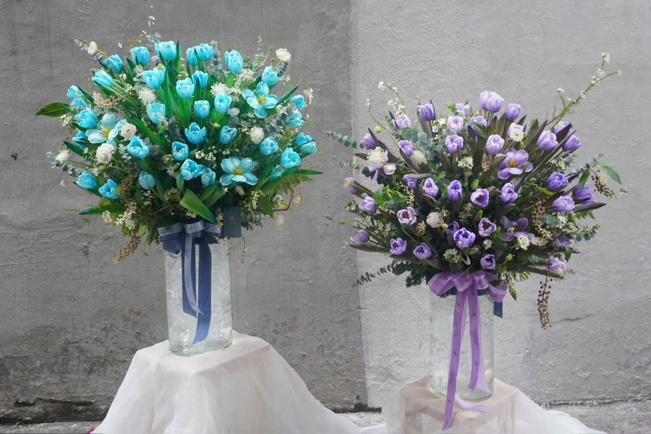 Bình Hoa tulip - Spring Elegance