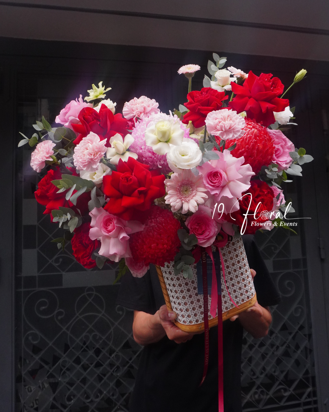 Giỏ hoa Petite Rose