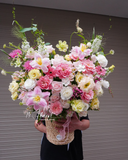 Giỏ hoa Pastel Rose Charm