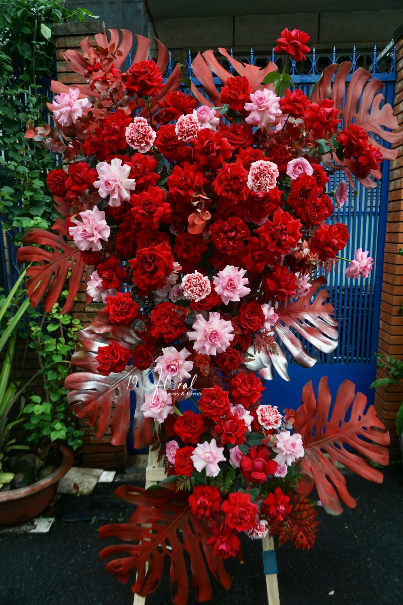 Kệ Hoa Chúc Mừng - Khai Xuân Rực Rỡ