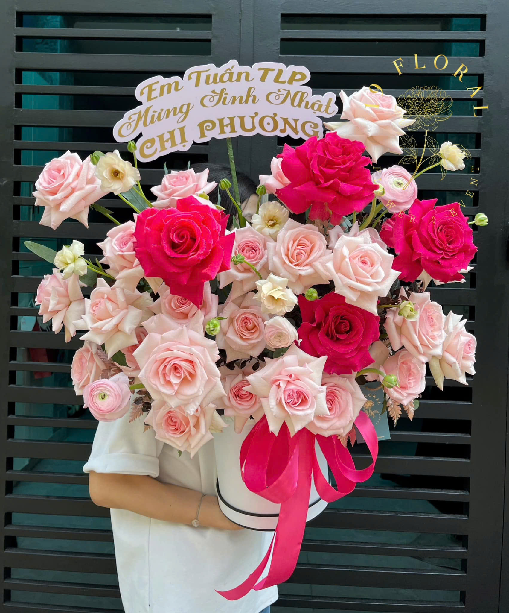 Hộp hoa Rose Velvet