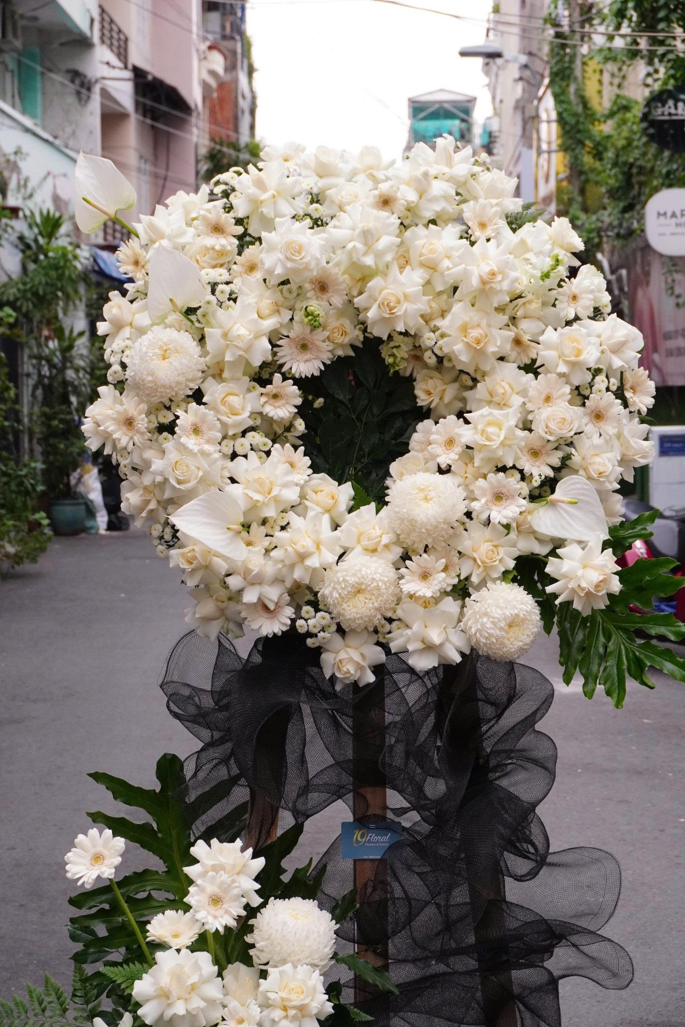 Kệ hoa chia buồn - Veil of White