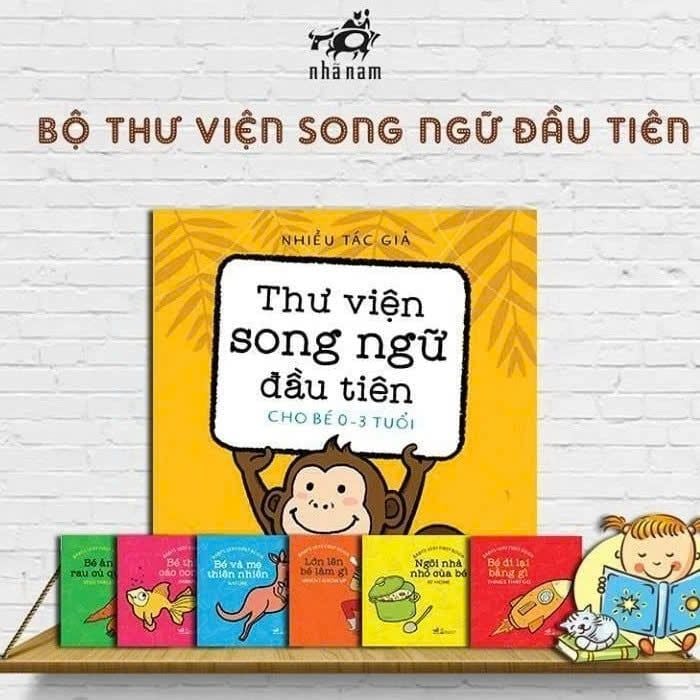 Thư Viện Song Ngữ Đầu Tiên cho bé 0-3 Tuổi