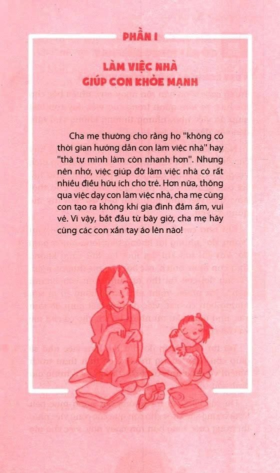 Dạy Con Làm Việc Nhà