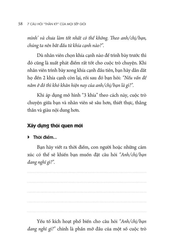 7 Câu Hỏi Thần Kỳ Của Mọi Sếp - Stanier