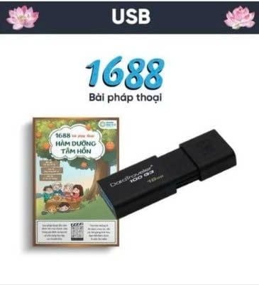 USB Pháp Thoại - Thư Viện 1688 Bài Hàm Dưỡng Tâm Hồn