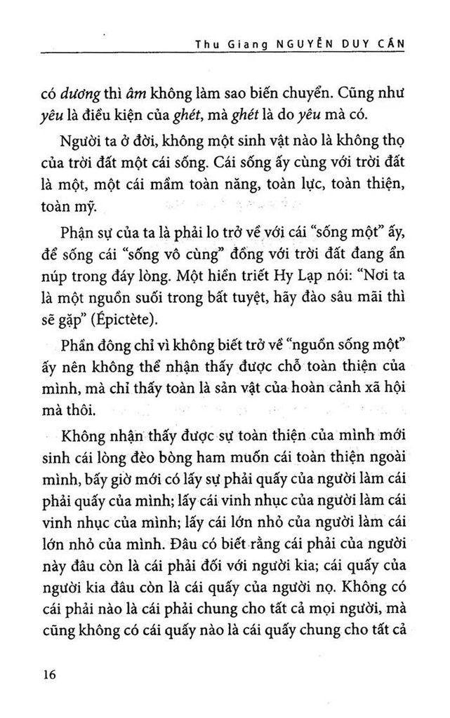Một Nghệ Thuật Sống