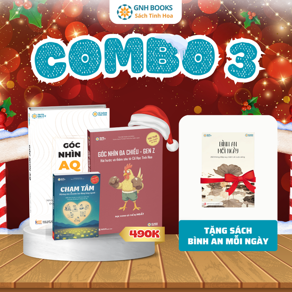 Combo Góc Nhìn Đa Chiều AQ + Góc Nhìn Đa Chiều + Chạm Tâm Tặng Bình An Mỗi Ngày