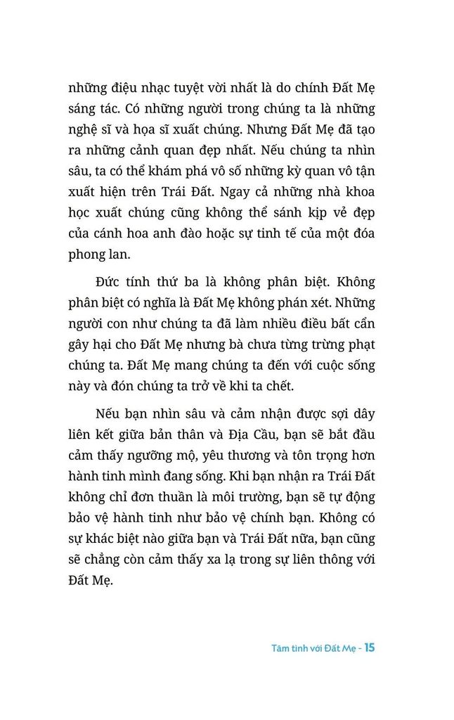 Tâm Tình Với Đất Mẹ