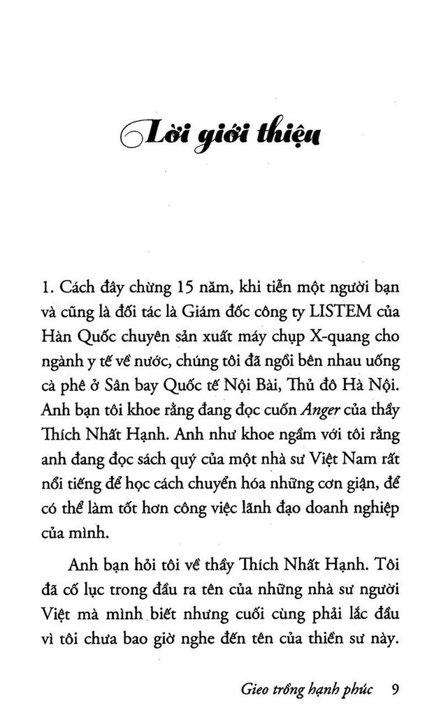 Gieo Trồng Hạnh Phúc