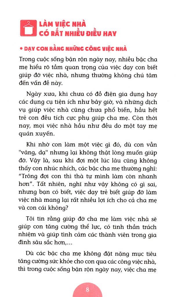 Dạy Con Làm Việc Nhà