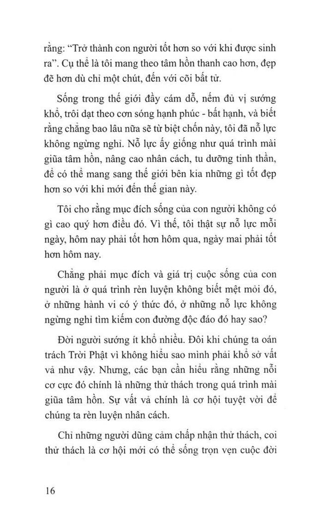 Cách Sống - Từ Bình Thường Trở Nên Phi Thường