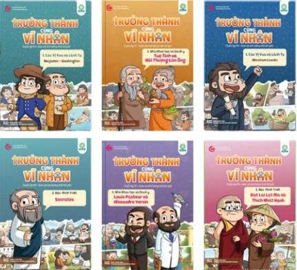  Bộ Sách Trưởng Thành Cùng Vĩ Nhân Mới Nhất 