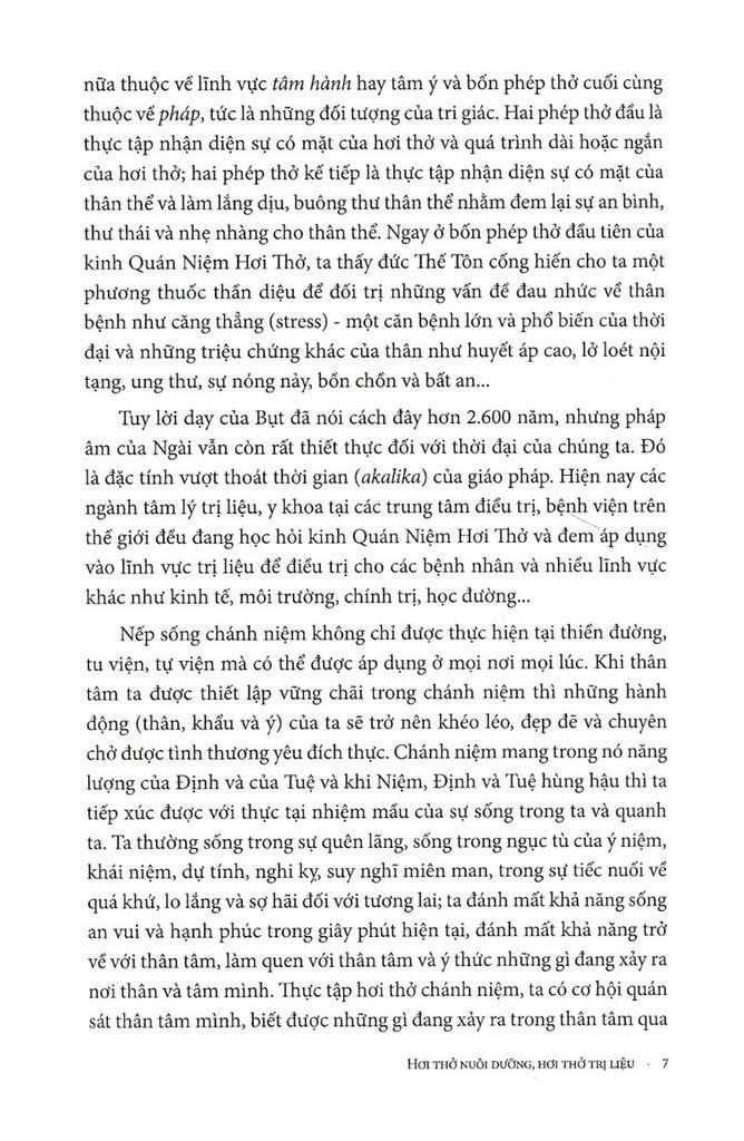 Hơi Thở Nuôi Dưỡng Hơi Thở Trị Liệu - Tái Bản Lần 6