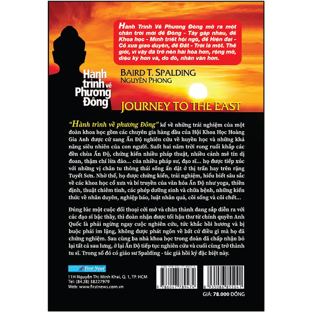 Hành Trình Về Phương Đông ( Khổ Nhỏ)