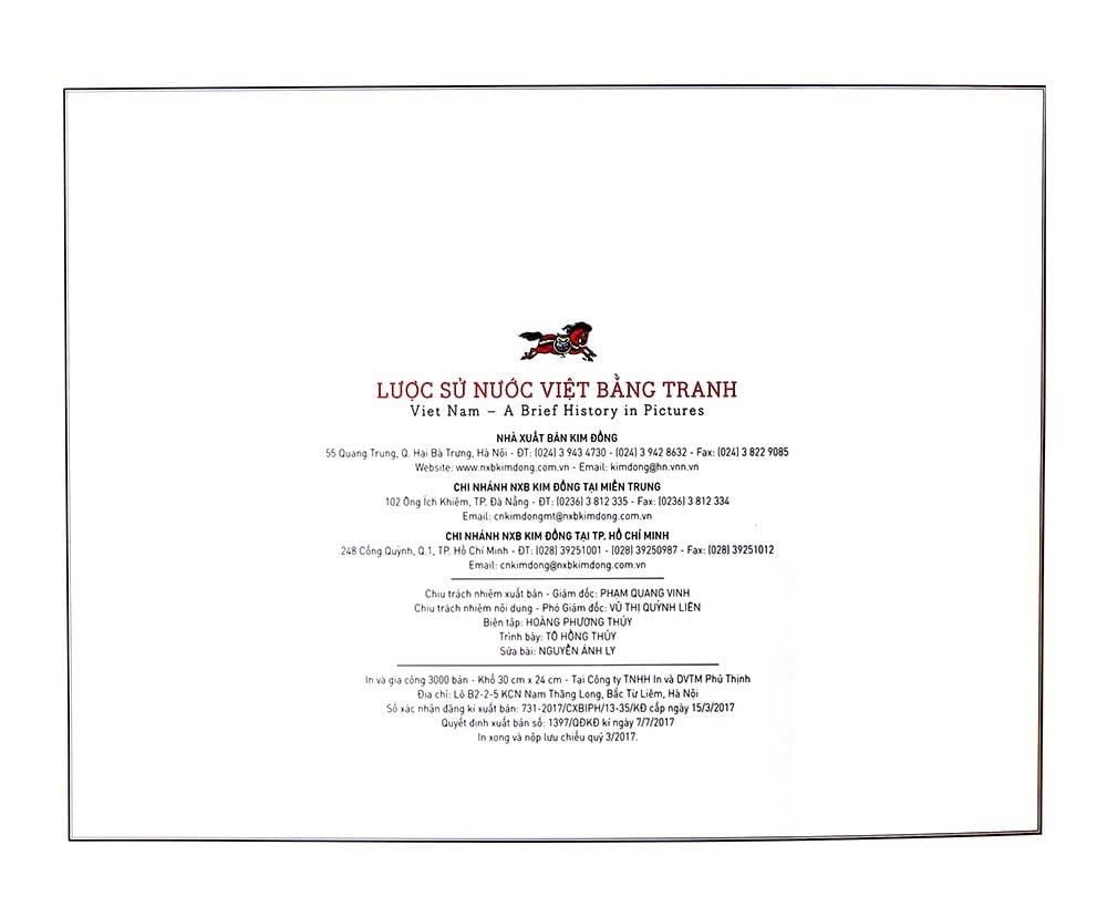 Lược Sử Nước Việt Bằng Tranh - Song Ngữ