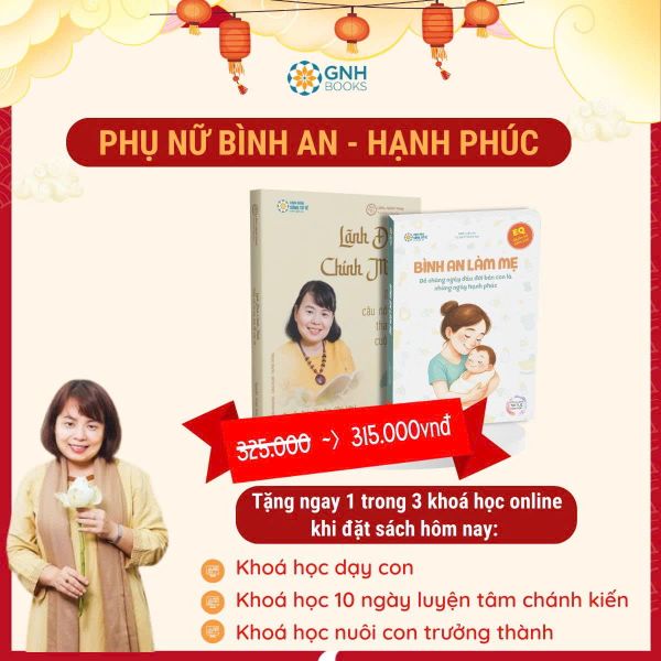 Combo Sách Phụ Nữ Bình An - Hạnh Phúc