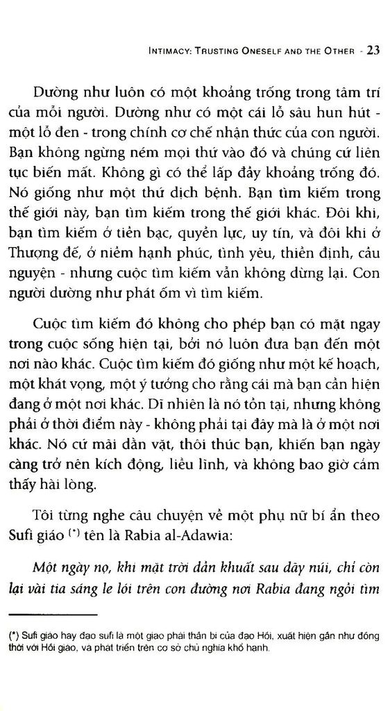 Osho - Thân Mật - Cội Nguồn Của Hạnh Phúc