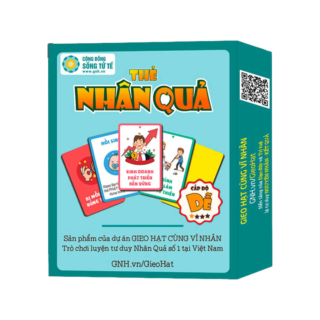  Bộ Thẻ Nhân Quả - Cấp Độ Dễ 