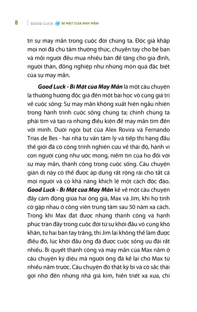 Bí Mật Của May Mắn (khổ lớn) tái bản tháng 6/2021