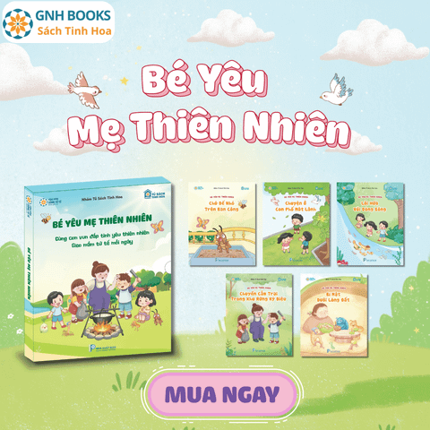 BỘ SÁCH BÉ YÊU MẸ THIÊN NHIÊN - Bộ 5 Cuốn