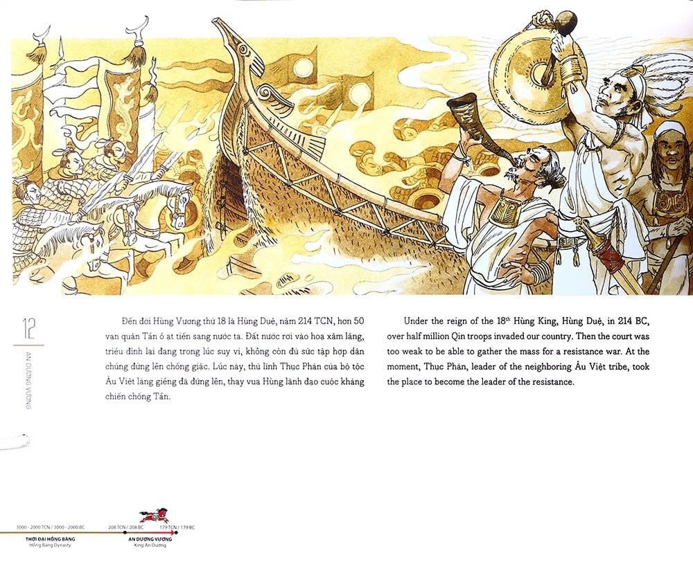 Lược Sử Nước Việt Bằng Tranh - Song Ngữ