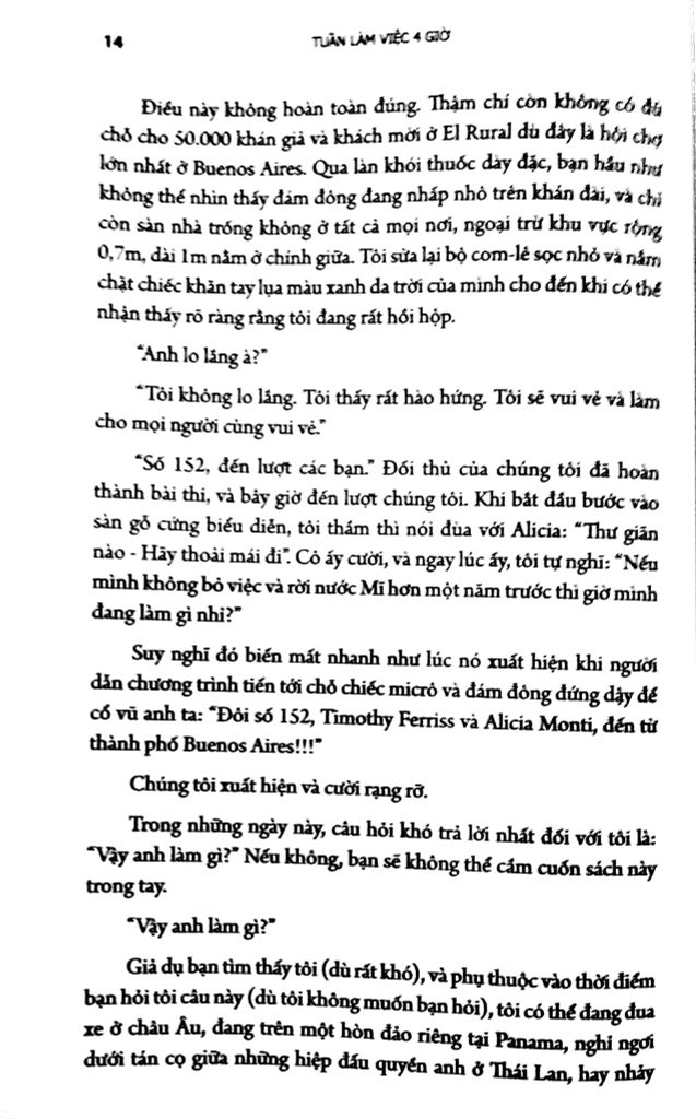 Tuần Làm Việc 4 Giờ