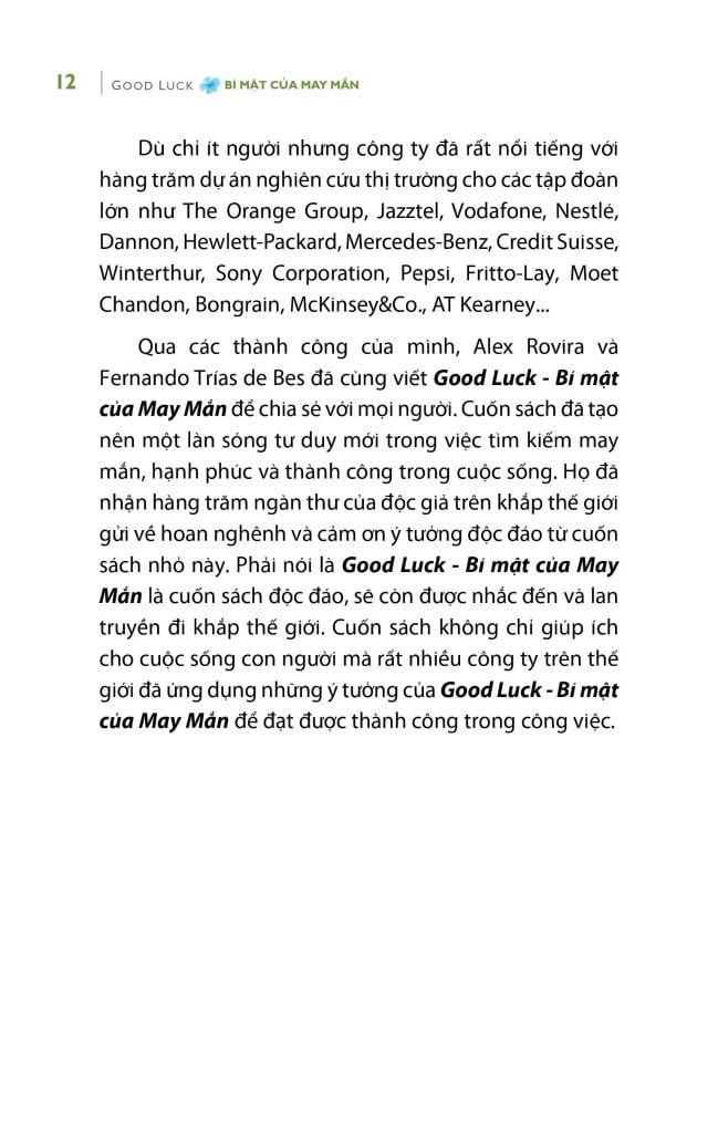 Bí Mật Của May Mắn (khổ lớn) tái bản tháng 6/2021