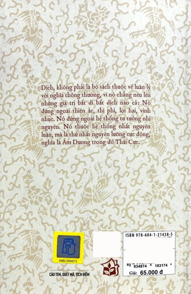 Dịch Học Nhập Môn- TS Thu Giang