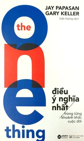 The one thing - Điều ý nghĩa nhất 119k