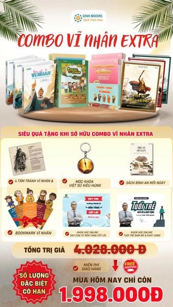 Combo Dã sử Việt Sử Kiêu Hùng Vĩ nhân Extra