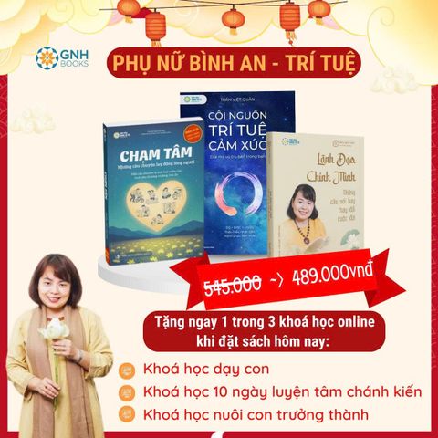 Combo Sách Phụ Nữ Bình An - Trí Tuệ
