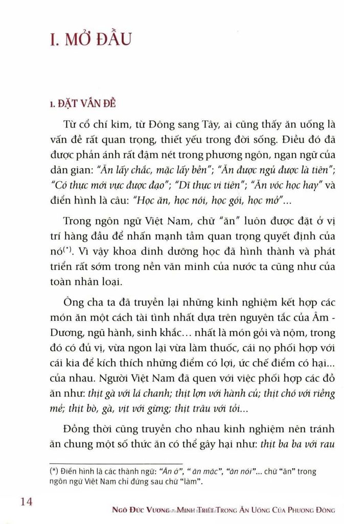 Minh Triết Trong Ăn Uống Của Người Phương Đông