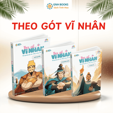 Trọn Bộ Theo Gót Vĩ Nhân 3 cuốn